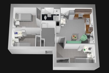 2 Bed Flat With Study at Linksfield, 24 Linksfield Road, Old Aberdeen, Aberdeen, AB245RJ - Image 9