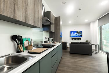 Deluxe En-suite at Albany Student Village, Albany Road, Earlsdon, Coventry, CV56JR - Image 1