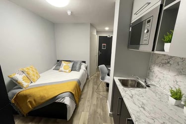 Premium Studio at Mansion Place, 2 Boston Street, City Centre, Nottingham, NG11BG - Image 3