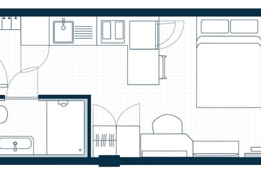 Standard Studio at Huxley Studios, 44 Stanley Place, City Centre, Edinburgh, EH75TB - Image 2