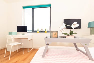 Ensuite Deluxe Student Room at X1 The Edge, 2 Seymour Street, Liverpool John Moores University, Liverpool, L35PE - Image 3