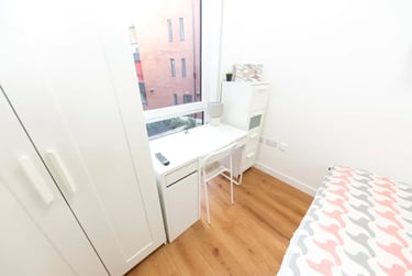 Ensuite Standard Student Room at X1 The Edge, 2 Seymour Street, Liverpool John Moores University, Liverpool, L35PE - Image 3