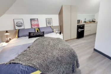 Standard Studio  at Sycamore House, Woodhouse Square, Kirkstall, Leeds, LS31BP - Image 1