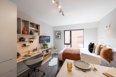 Luxe Studio at The Aspen, 2 Glebe Street, City Centre, Leicester, LE20LE - Image 1