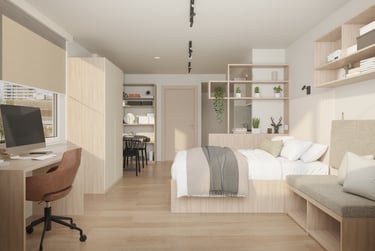 Merchant Studios Student Halls, 6 Havannah Street, City Centre, Glasgow, G4 0AJ - Image 3