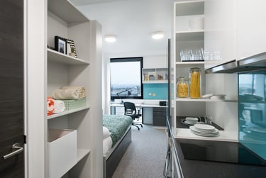 Clifton and Stewart House Student Halls, 1 Clifton Place, City Centre, Glasgow, G3 7LD - Image 3