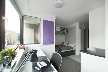 Clifton and Stewart House Student Halls, 1 Clifton Place, City Centre, Glasgow, G3 7LD - Image 7