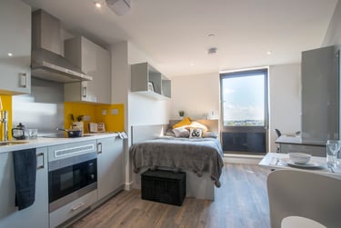 Glendower House Student Halls, St Andrew's Lane, Central, Cardiff, CF10 3DJ - Image 1