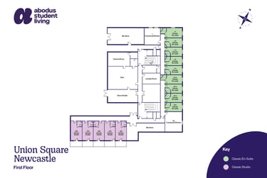 Union Square Student Halls, Stoddard Street, Shieldfield, Newcastle, NE2 1BS - Image 12