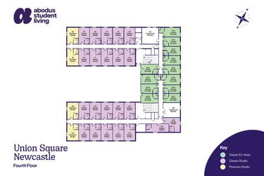 Union Square Student Halls, Stoddard Street, Shieldfield, Newcastle, NE2 1BS - Image 15