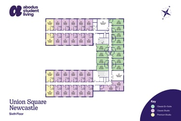Union Square Student Halls, Stoddard Street, Shieldfield, Newcastle, NE2 1BS - Image 17