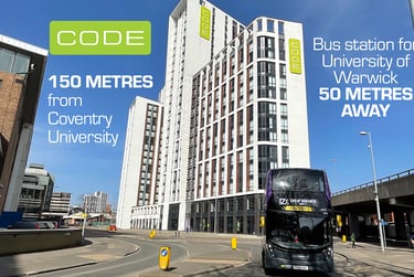 CODE Fairfax Street Student Halls, Fairfax Street, City Centre, Coventry, CV1 5GA - Image 3