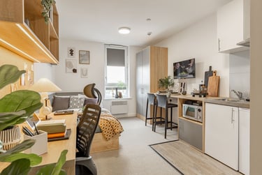 Globe Works Student Halls, 20 Cliveland Street, City Centre, Birmingham, B19 3SH - Image 1