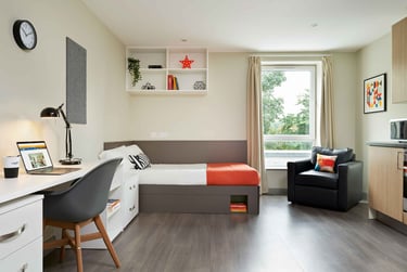 Saw Mill Student Halls, King's Mill Lane, City Centre, Huddersfield, HD1 3AN - Image 1