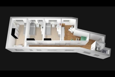 1 Bed Flat at 207 King Street, 207 King Street, Central, Aberdeen, AB245AH - Image 6