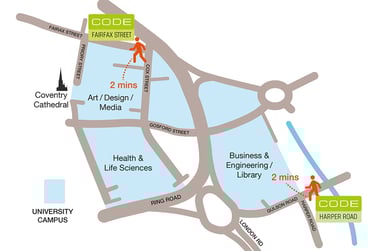 En-suite Plus Room at CODE Harper Road, 60 Harper Road, Far Gosford, Coventry, CV12PU - Image 17