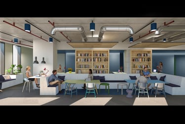 Ensuite Bedroom C1304E at urbanest Battersea, 125 Battersea Park Road, Battersea, London, SW84DS - Image 8