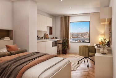 The Place Student Halls, 33 Queens Road, City Centre, Nottingham, NG2 3AS - Image 1