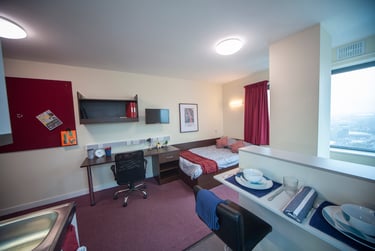 St Georges Tower Student Halls, 1b St Georges Way, City Centre, Leicester, LE1 1SH - Image 9