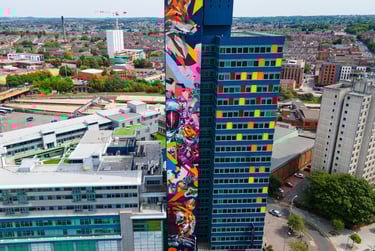 St Georges Tower Student Halls, 1b St Georges Way, City Centre, Leicester, LE1 1SH - Image 1