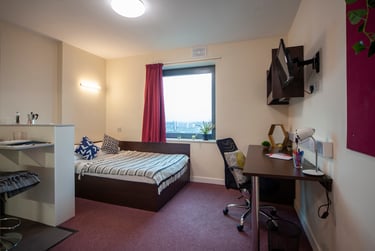 St Georges Tower Student Halls, 1b St Georges Way, City Centre, Leicester, LE1 1SH - Image 3