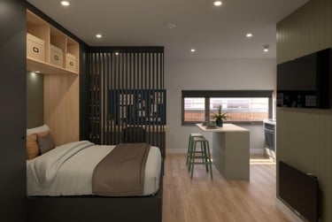 Fusion York Student Halls, 10 Blue Brg Ln, City Centre, York, YO10 4AP - Image 2