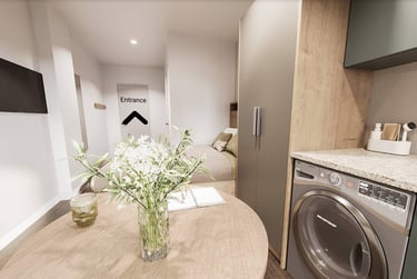 Deluxe Studio at Burley Studios, 2 Burley Street, Hyde Park, Leeds, LS31FP - Image 12