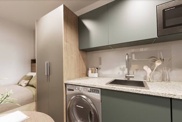 Deluxe Studio at Burley Studios, 2 Burley Street, Hyde Park, Leeds, LS31FP - Image 13