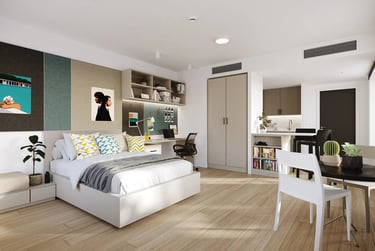 Signal House Student Halls, 144 Kingston Road, Wimbledon, London, SW19 1LY - Image 1