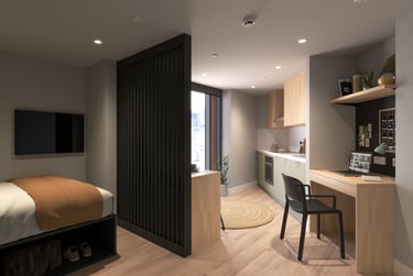 Fusion Manchester Student Halls, Deansgate, City Centre, Manchester, M1 5SX - Image 1