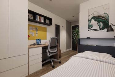 Moss Court Student Halls, 422 Moss Lane East, Oxford Road, Manchester, M14 4PQ - Image 1