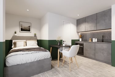 4 bed flat, Brock Street, City Centre, Lancaster, LA11UR - Image 1