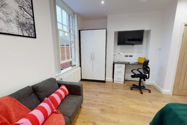 1 bed studio, London Road, Highfields, Leicester, LE21ND - Image 3