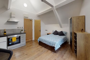 1 bed studio, London Road, Near university, Leicester, LE21ND - Image 1