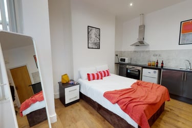 1 bed studio, London Road, Highfields, Leicester, LE21ND - Image 1