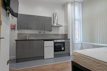 1 bed studio, Salisbury Road, Highfields, Leicester, LE17QR - Image 1