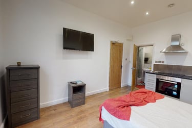 1 bed studio, London Road, Highfields, Leicester, LE21ND - Image 4