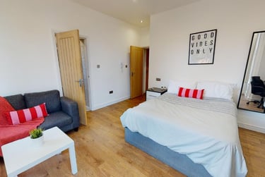 1 bed studio, Salisbury Road, Victoria Park, Leicester, LE17QR - Image 1