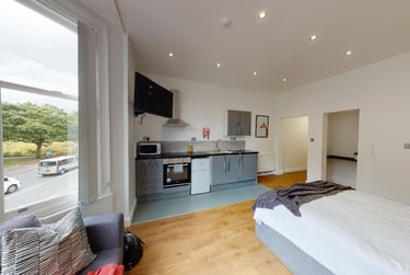 1 bed studio, London Road, Victoria Park, Leicester, LE21ND - Image 4