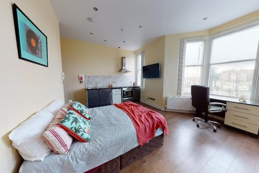 1 bed studio, London Road, Victoria Park, Leicester, LE21ND - Image 2