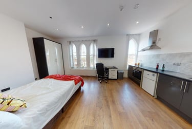 1 bed studio, London Road, Victoria Park, Leicester, LE21ND - Image 2