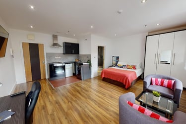 1 bed studio, University Road, Highfields, Leicester, LE17RA - Image 1