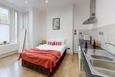 1 bed studio, London Road, Highfields, Leicester, LE21ND - Image 5