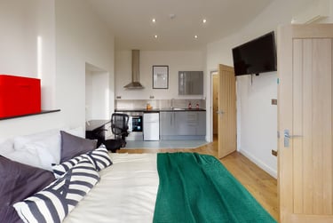 1 bed studio, London Road, Highfields, Leicester, LE21ND - Image 5