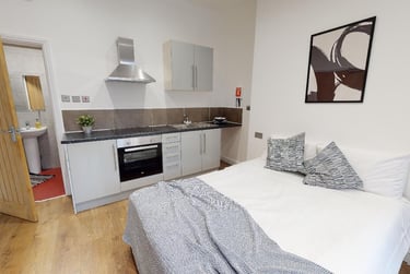 1 bed studio, London Road, Highfields, Leicester, LE21ND - Image 3