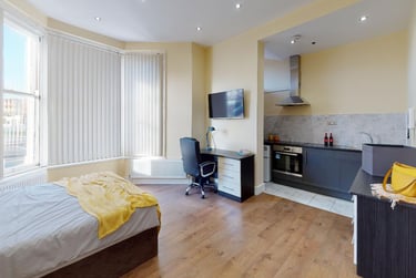 1 bed studio, London Road, Victoria Park, Leicester, LE21ND - Image 3