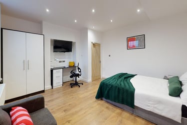 1 bed studio, London Road, Highfields, Leicester, LE21ND - Image 1