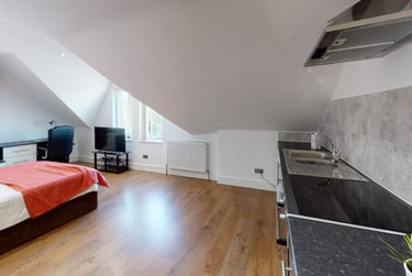 1 bed studio, London Road, Highfields, Leicester, LE21ND - Image 10
