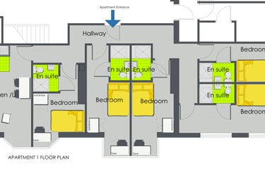 5 bed flat, Linthorpe Road, Linthorpe Village, Middlesbrough, TS13QY - Image 6