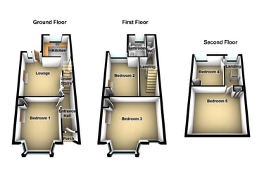 5 bed house, Furness Road, Fallowfield, Manchester, M146LY - Image 3